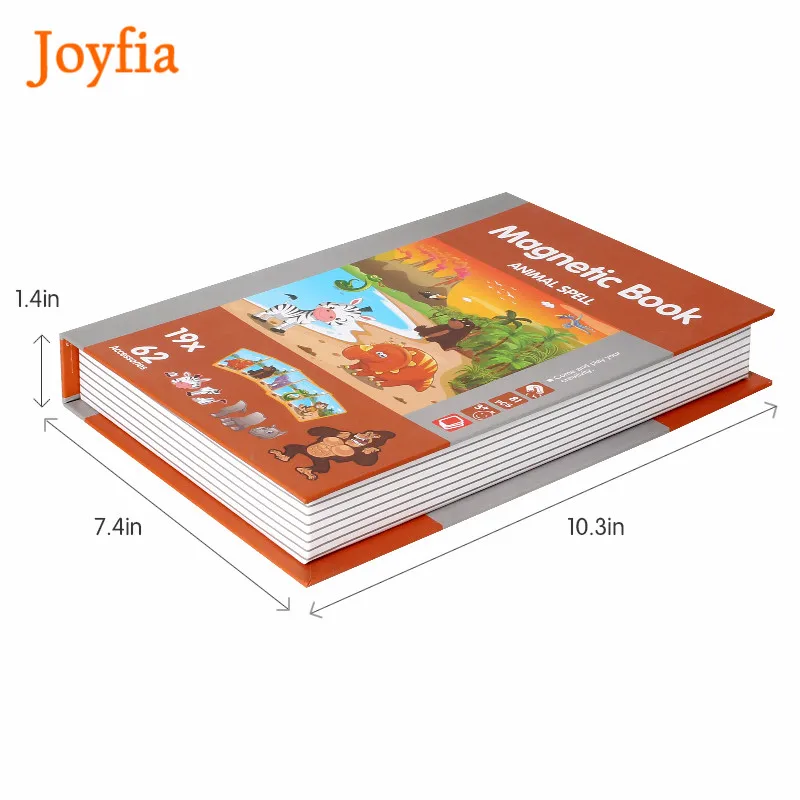 3D Магнитная головоломка игрушка пазл для детей магнитная книга Обучающие