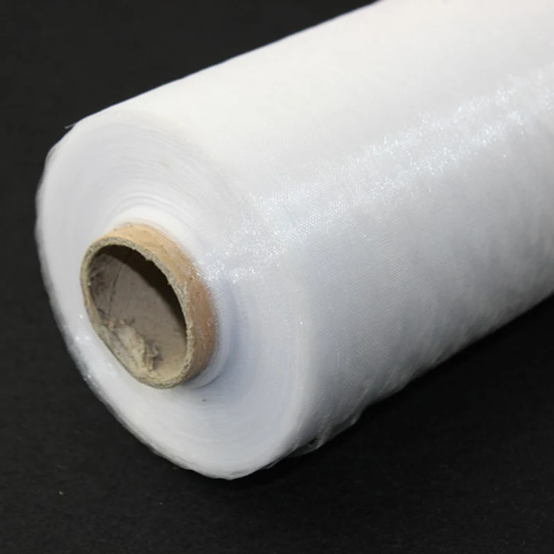 Лидер продаж! Высокое качество 75 см широкая белая органза в рулоне изящная ткань