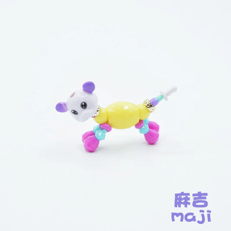 TOY021 1 шт., волшебный браслет с животными, скрученные браслеты для детей, скрученные браслеты для девочек, классические игрушки, волшебные трюки, вечерние игрушки, подарки на Рождество - Цвет: TOY021