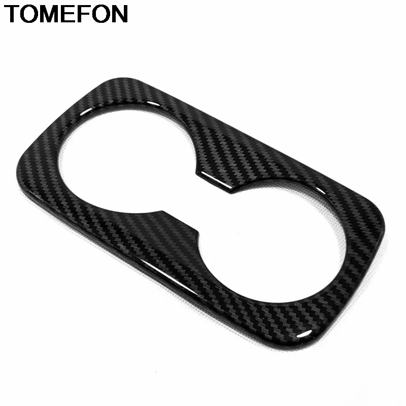 TOMEFON для Hyundai Tucson 2019 заднего сиденья рамка держателя стакана воды Обложка отделка