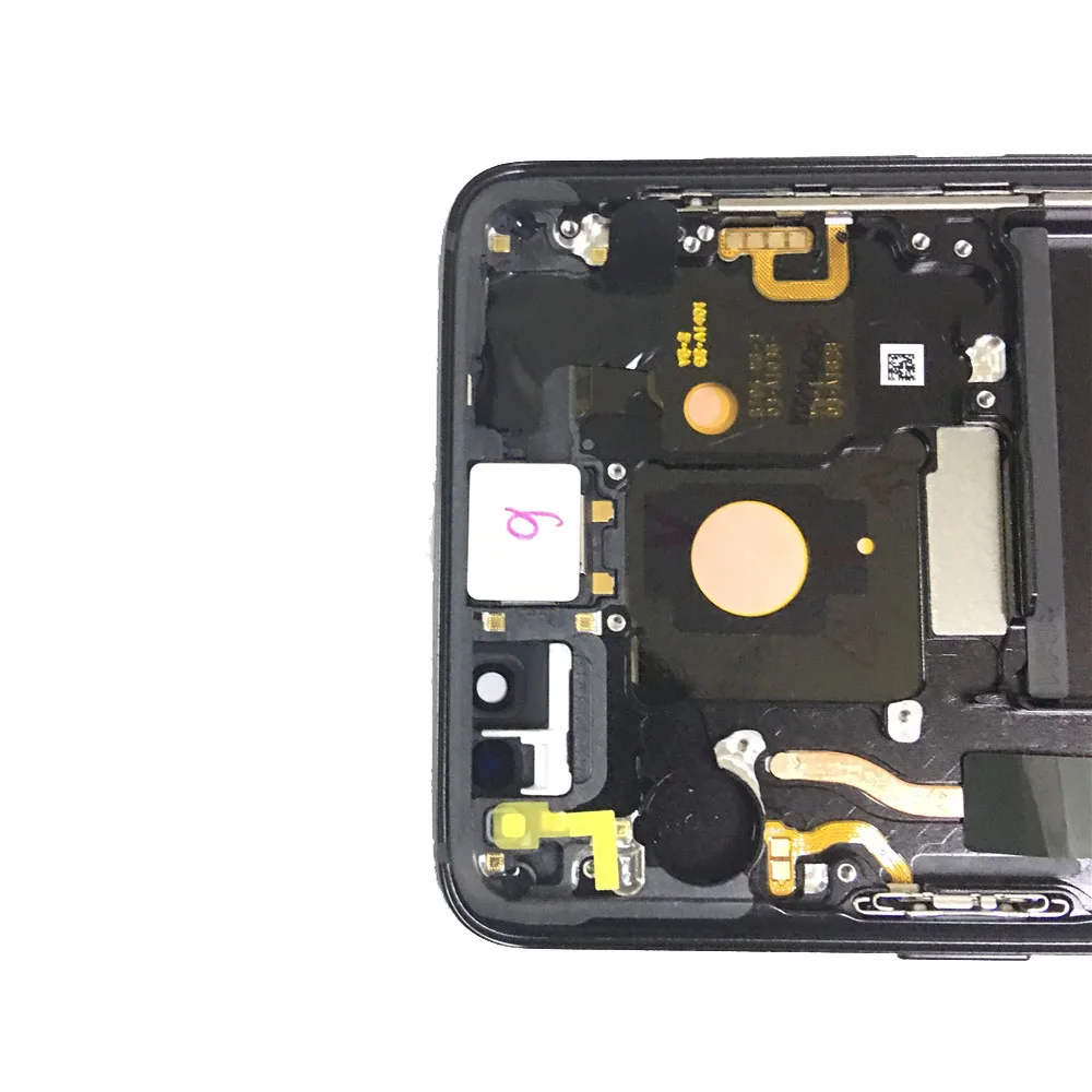 Новые запасные части для ЖК-экранов с рамкой Samsung Galaxy S9 Plus G965F G965U G965 ЖК-дисплей