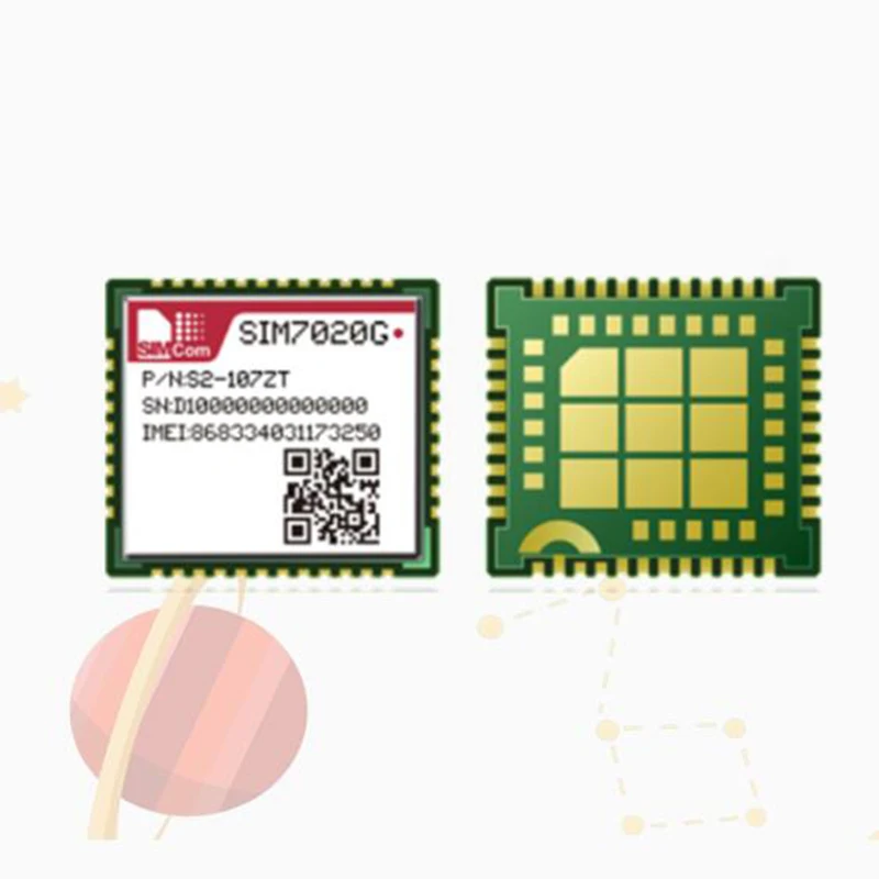 SIMCOM SIM7020G многополосный B1/B2/B3/B4/B5/B8/B12/B13/B17/B18/B19/B20/B25/B26 NB-IoT модуль совместимый с SIM800C