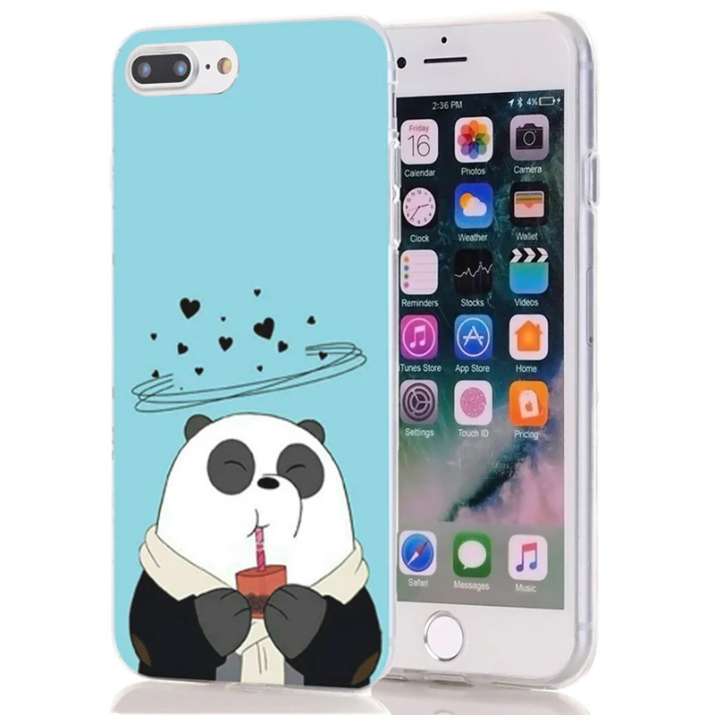 Summer flowers Phone Case For iPhone 6 6S Plus 7 7Plus 8 8Plus X Clear Soft TPU Cover Cases B830 |