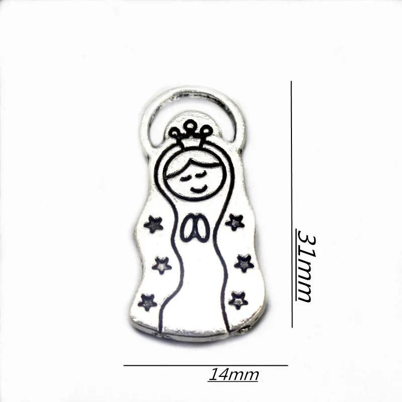 20 шт./лот Очаровательные Подвески для мамы мексиканской Плавающие Из Сплава