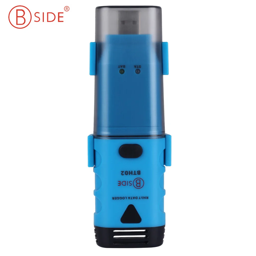 Bside BTH02 водонепроницаемый двухканальный регистратор данных о температуре и