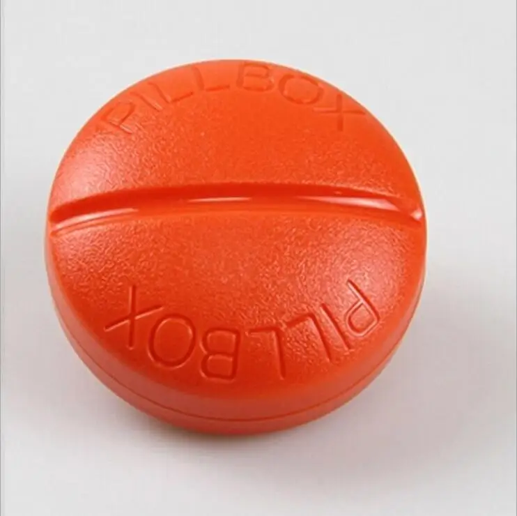 CUSHAWFAMILY Портативный 6/4 Слоты seal складной Pill случаях ювелирные изделия конфеты коробка для хранения Витамин Медицина Pill Box Дело контейнер