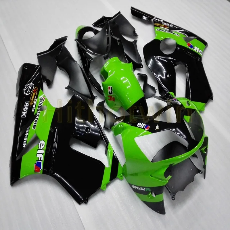 Пользовательские мотоцикла обтекателя Для ZX-12R 2002 2003 2004 2005 2006 ZX12R литья под