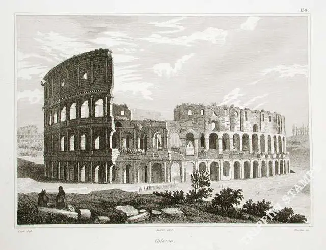 Смоляные изделия ручной работы мировая архитектура старинная римская Арена