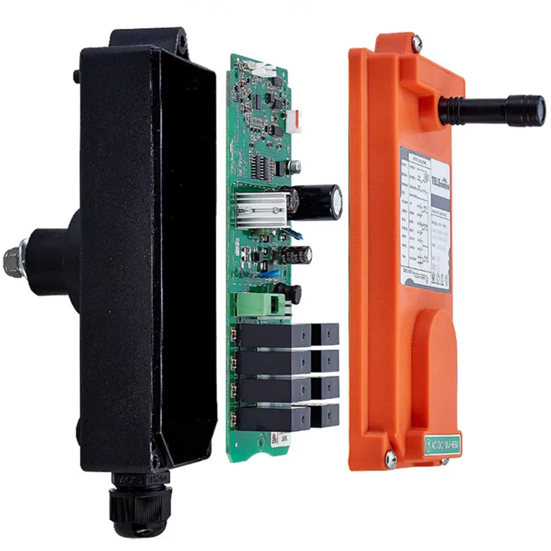 Super quality F21-E1B radio wireless industrial remote control 2 transmitter to 1 receiver original telecontrol | Электроника