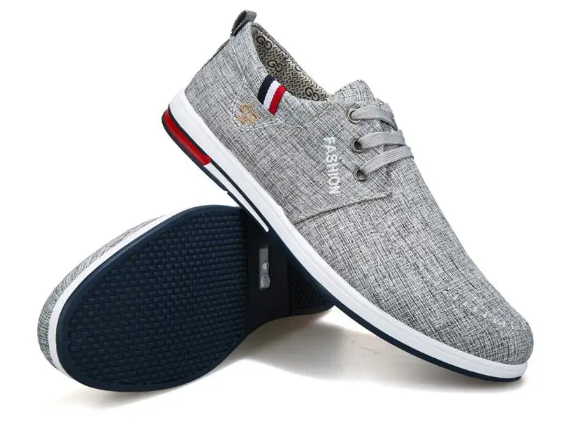 Мужские кроссовки на каждый день zapatos de hombre дышащие Эспадрильи из парусины ayakkabi