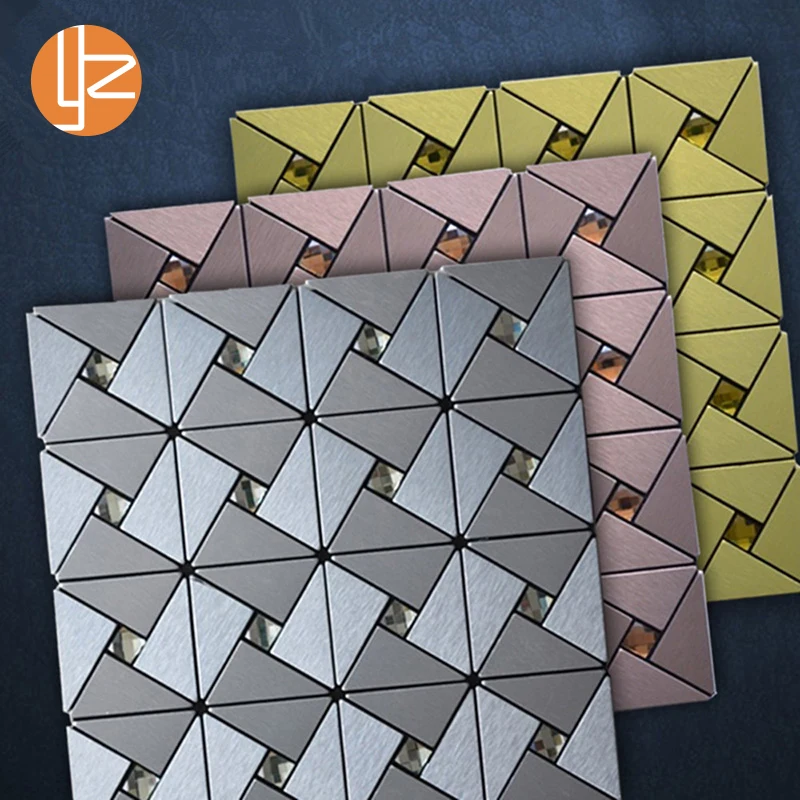 Металлический геометрический узор yazi настенная 3d Бумага роскошные обои для