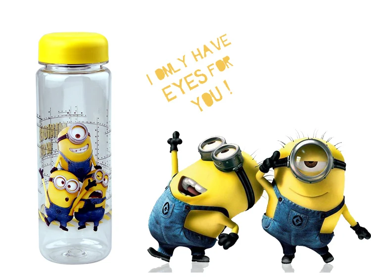 500 мл бутылка для воды Пластик Спорт моя фрукты бутылки легко питьевой детей