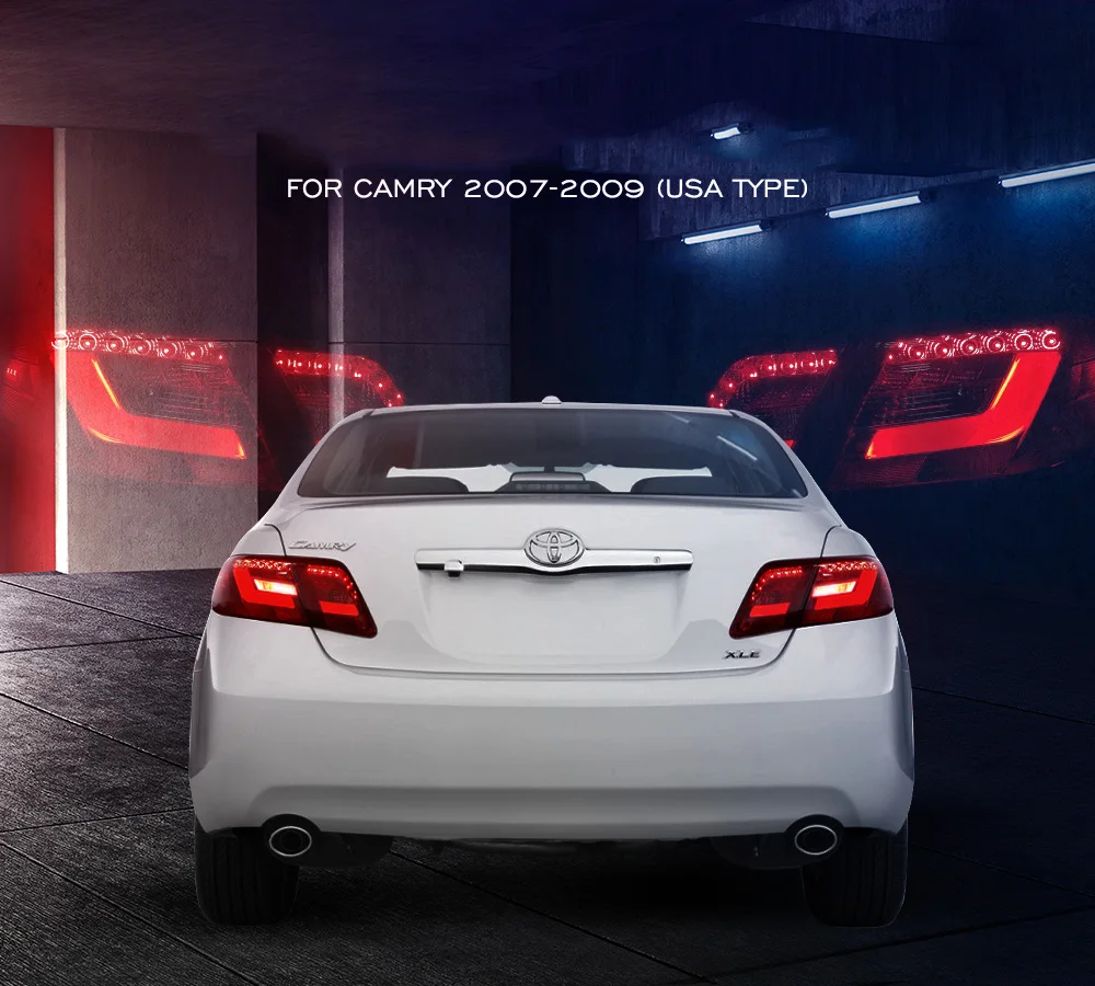 OUMIAO Автомобильный задний светильник s 2006-2011 для Toyota Camry США Тип V40 задний свет, светодиодные задние фонари в сборе задний фонарь