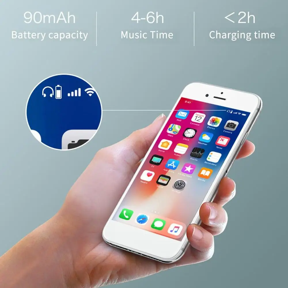 Беспроводные наушники костной проводимости с микрофоном спортивные вкладыши