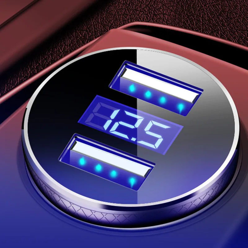 Автомобильное зарядное устройство EBASEBLUE с 2 USB портами 15 Вт|Зарядные устройства