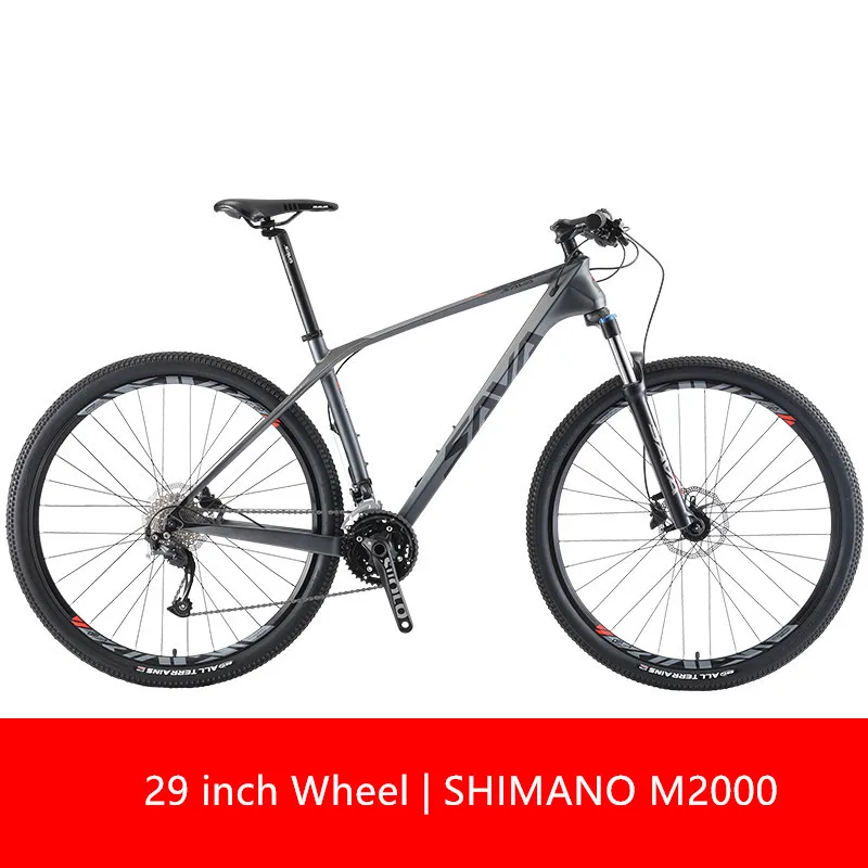 Горный велосипед MTB углеродная рама SHIMAN0 M2000 переключения MT200 гидравлический с