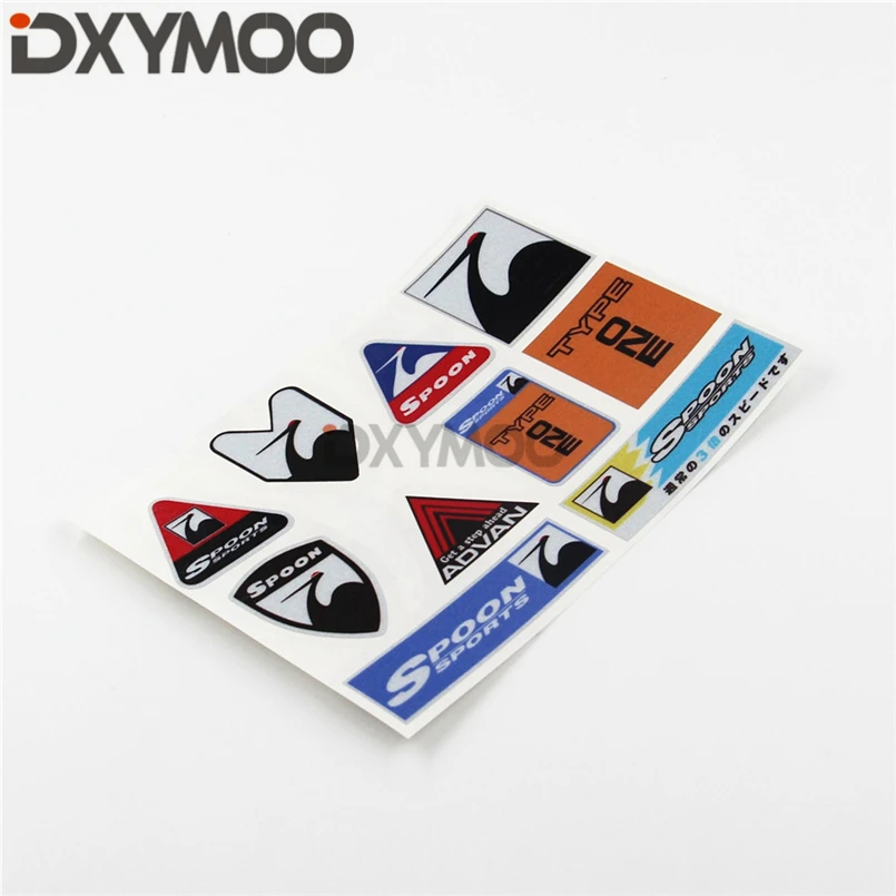 10 шт. автомобильный Стайлинг наклейка на бампер к рулю мотоцикла велосипеда