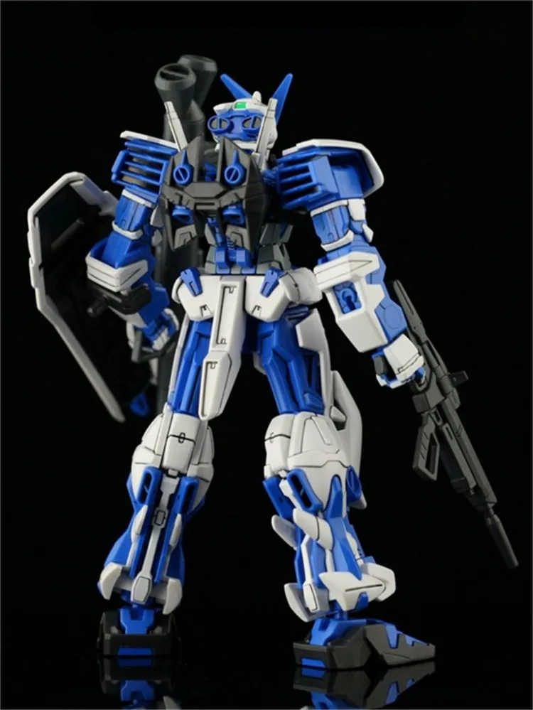 Bandai Gundam 1/144 HG GUNDAM астрая голубая рамка мобильный Костюм Фигурки сборные модели