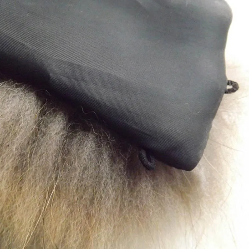 Зимние женские шарфы из натурального меха енота дизайнерский шарф Роскошная