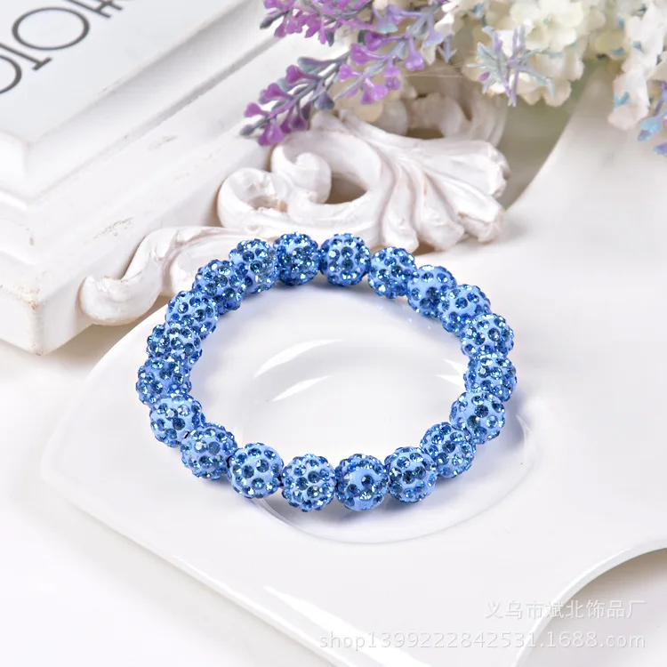 Женский браслет с хрустальными шариками|bracelet beads|bracelet fineball bracelet |