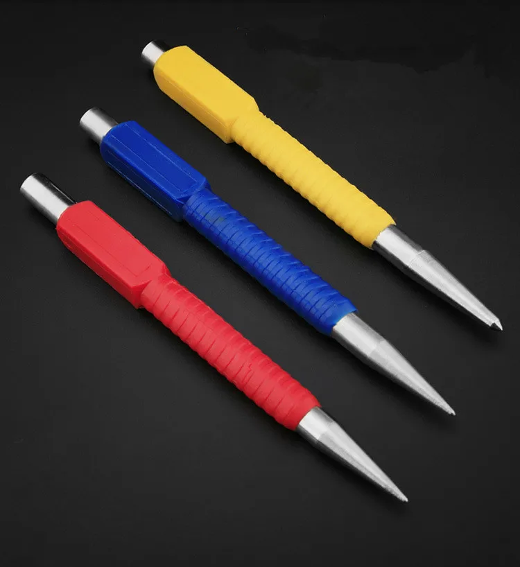 

3 шт./компл. 1/32-3/32 дюйма центральные дыроколы с резиновой ручкой высококачественное карбоновое стальное устройство для позиционирования от...