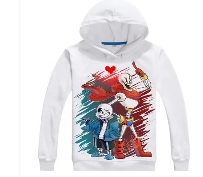 Костюм для косплея UNDERTALE SANS AND PAPYRUS SKELETON BROTHER толстовка с капюшоном мужская и