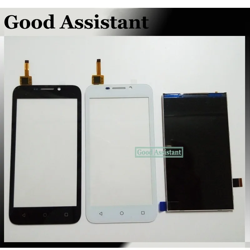 Черный/белый для Huawei Ascend y541 Y5 y5c Y541 U02 сенсорный экран дигитайзер панель Стекло + ЖК