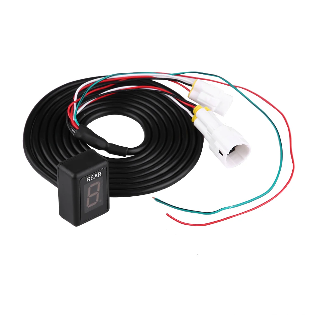 Мотоцикл ECU Plug Mount 6 скоростей цифровой индикатор шестерни дисплей для Yamaha FZ 16 S FZ400