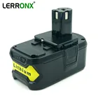 Аккумулятор RB18L50 RB18L40, 5,0 Ач, 18 в, литийионный, для электроинструментов Ryobi ONE, P103, P104, P105, P106, P107, P108, P109