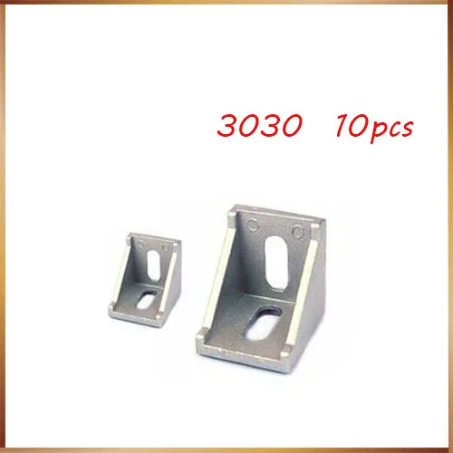 Бесплатная доставка 10 шт. алюминиевый угловой кронштейн для экструзии