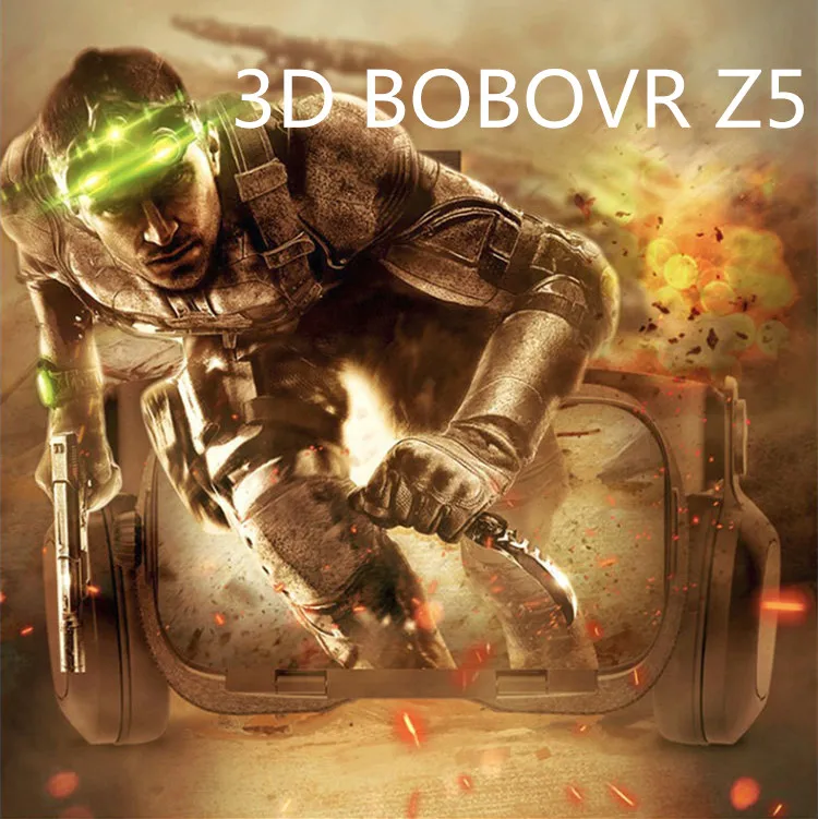 2018 BOBOVR Z5 Очки виртуальной реальности VR коробка 3D гарнитура очки картона с полной