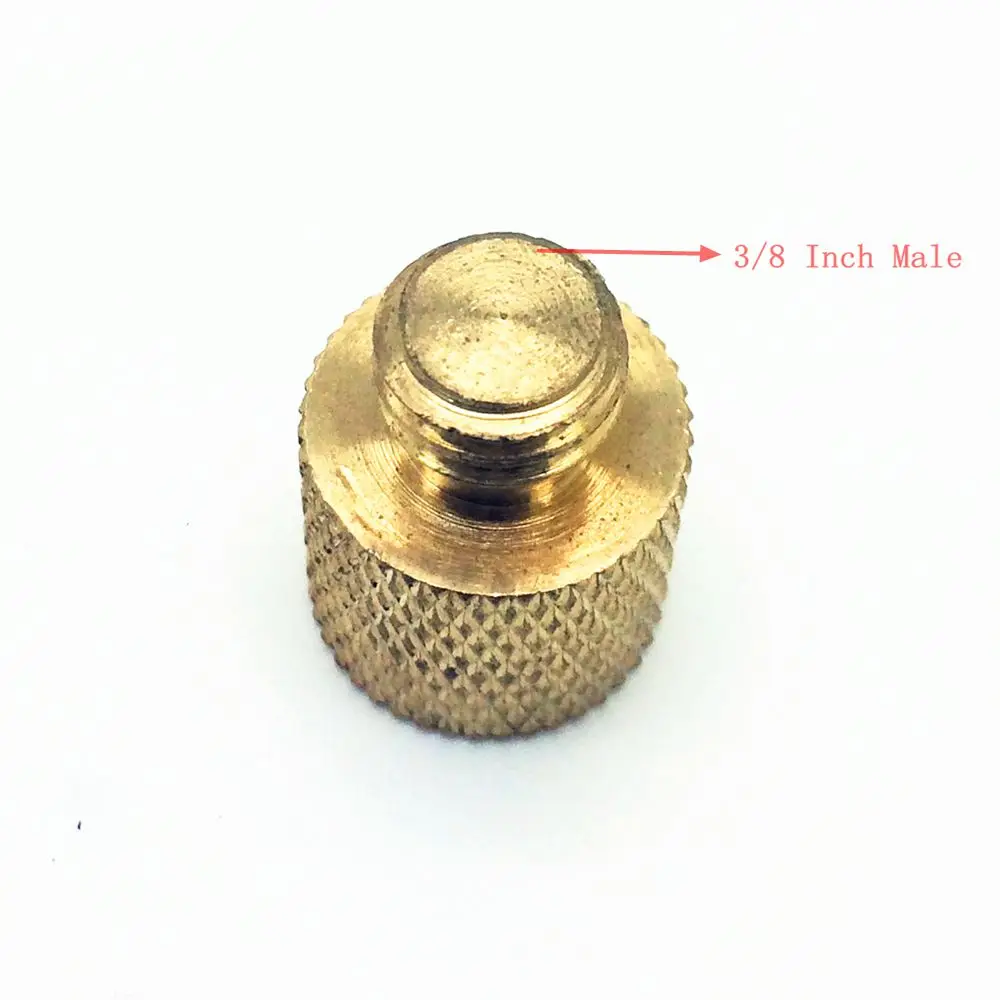 1/4 &quotЖенский до 3/8&quot штатива редуктор винт-адаптер с наружной резьбой латунь