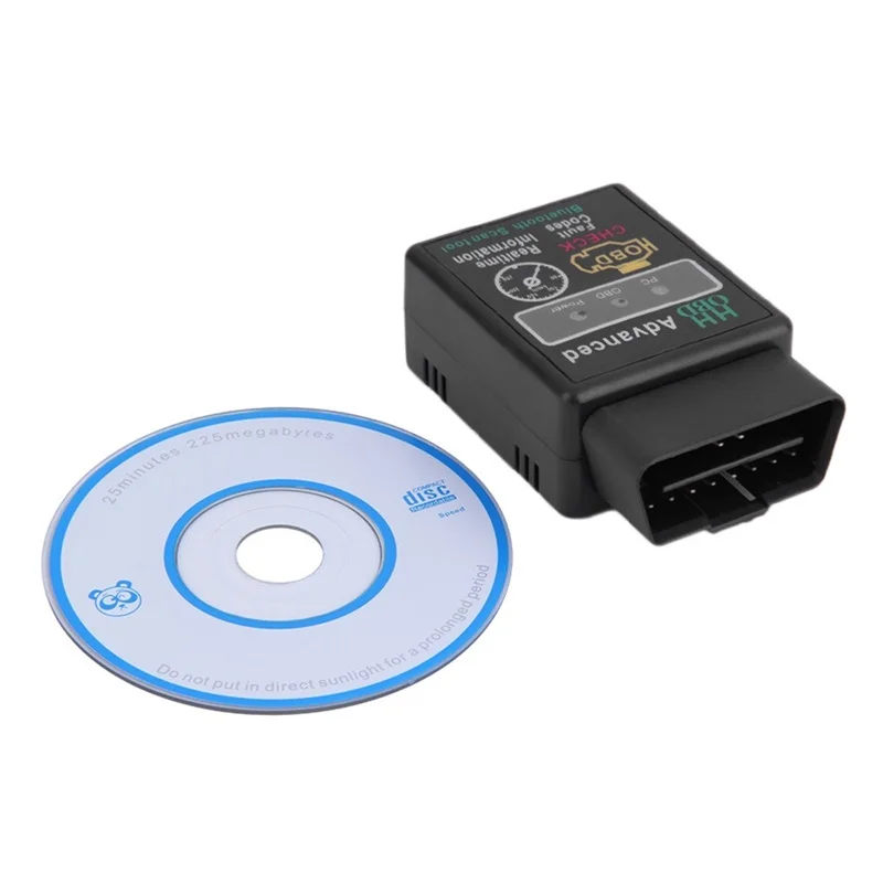 Высокое качество ELM327 Bluetooth с USB OBD2 диагностический инструмент ELM 327 OBD IISupport все