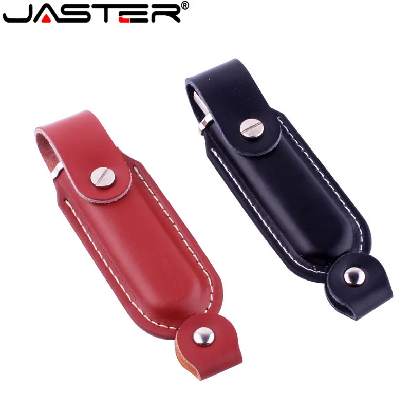 JASTER акция модный кожаный чехол с одной пряжкой USB флеш-накопитель 2 0 4 ГБ 8 16 32 64