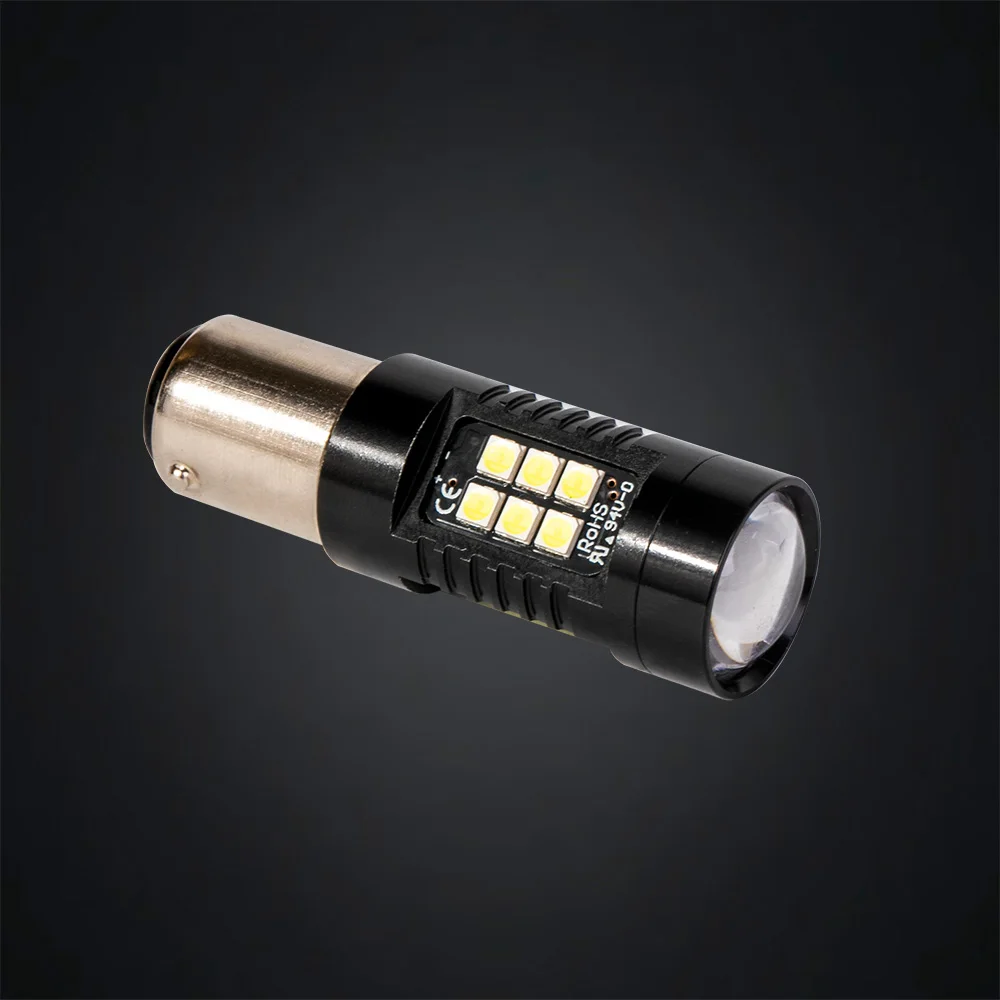2Pcs 1156 BA15S P21W LED BAU15S PY21W BAY15D Bulb 1157 P21/5W R5W 21pcs 3030SMD Auto Lamp Bulbs Car Light 12V - 24V | Автомобили и