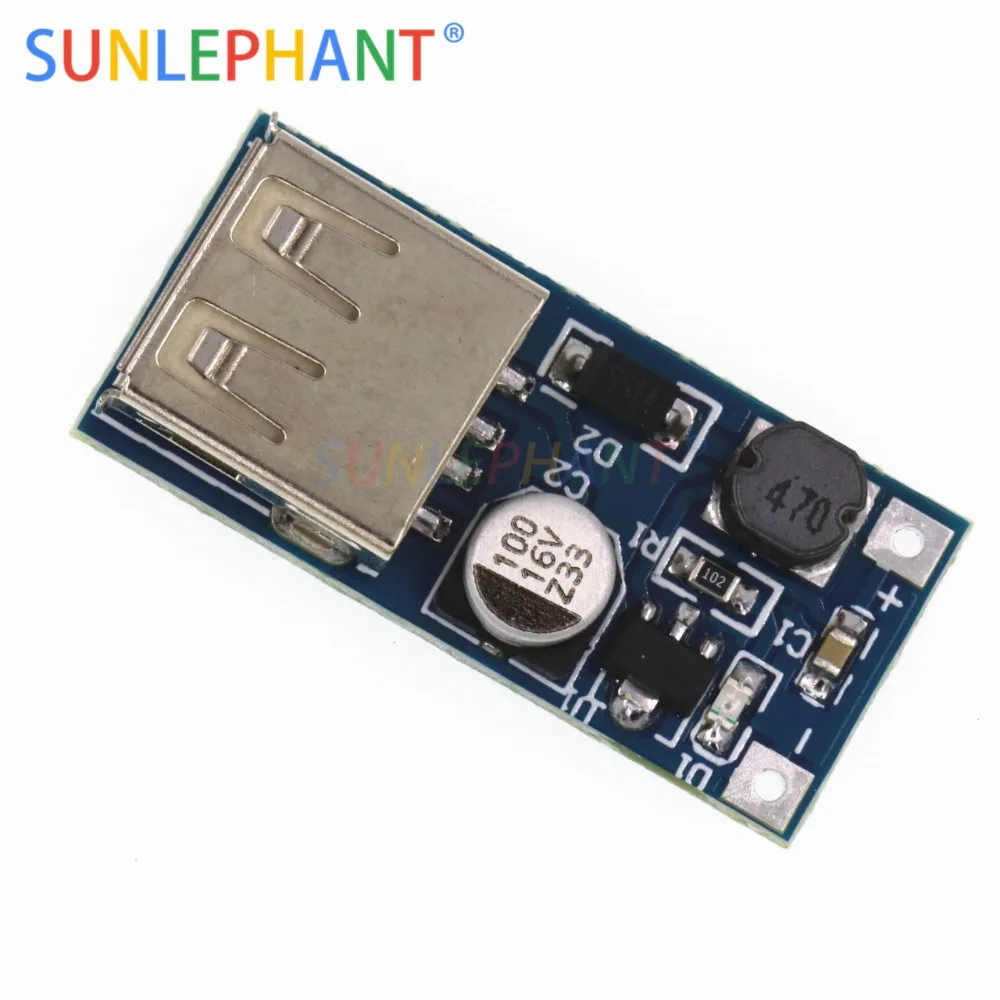 Модуль повышения мощности SUNLEPHANT для мобильных телефонов зарядное устройство с
