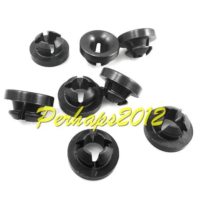 

100x Nylon for Honda Civic Hood Prop Rod Grommet Clips 91604-SD2-013 For Cars Boby Auto Fastener