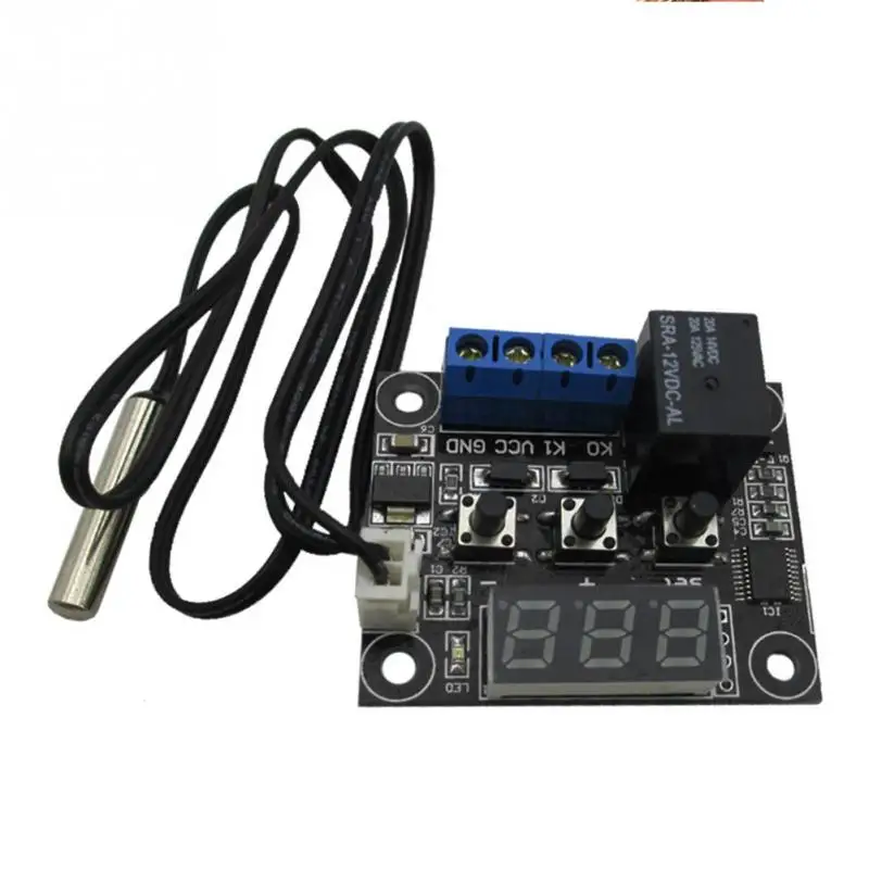 Новый светодиодный цифровой термостат для контроля температуры термометр