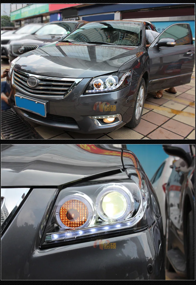 Doxa Автомобиль Стайлинг фара для Toyota светодиодная фара дальнего света camry 2009-2011 для camry светодиодные фары дневного света Биксеноновые HID аксессуары