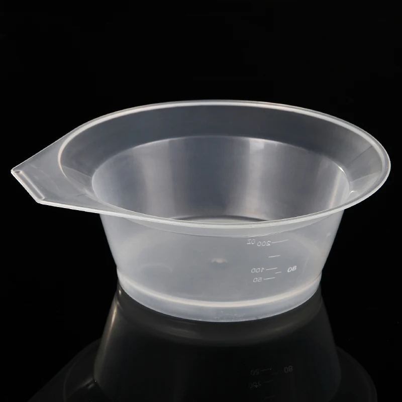 1 шт. профессиональный салон прозрачная Горячая Масляная маска для волос Чаша