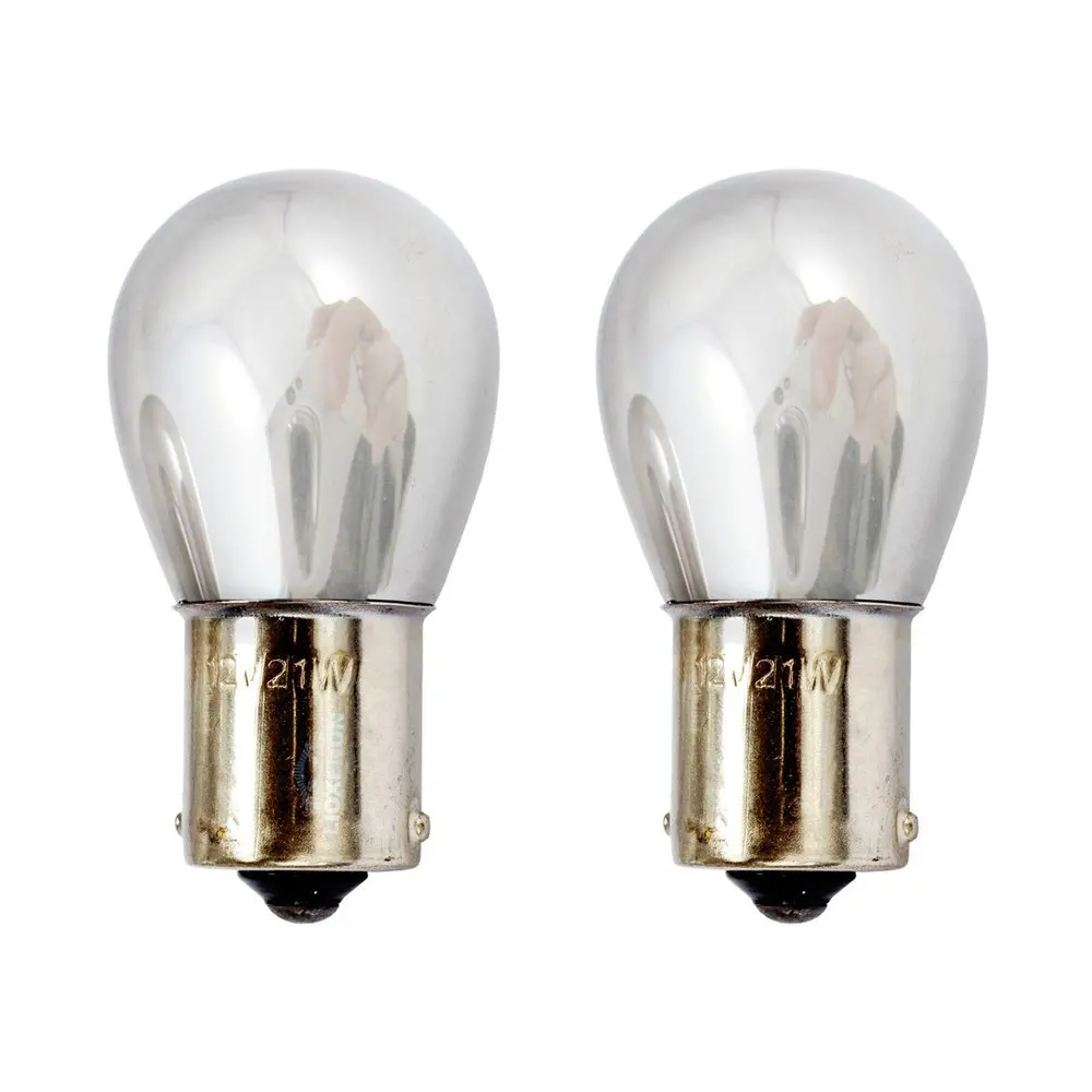 2 шт. Серебристый Хром янтарь СЗАДИ ВКЛЮЧИТЕ световой индикатор лампы 581 1156 PY21W