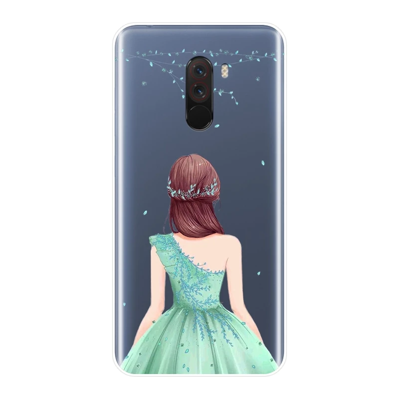 Чехол для телефона Pocophone F1 Xiaomi Redmi Note 4 4X 5 5A 6 Pro Prime силиконовый мягкий
