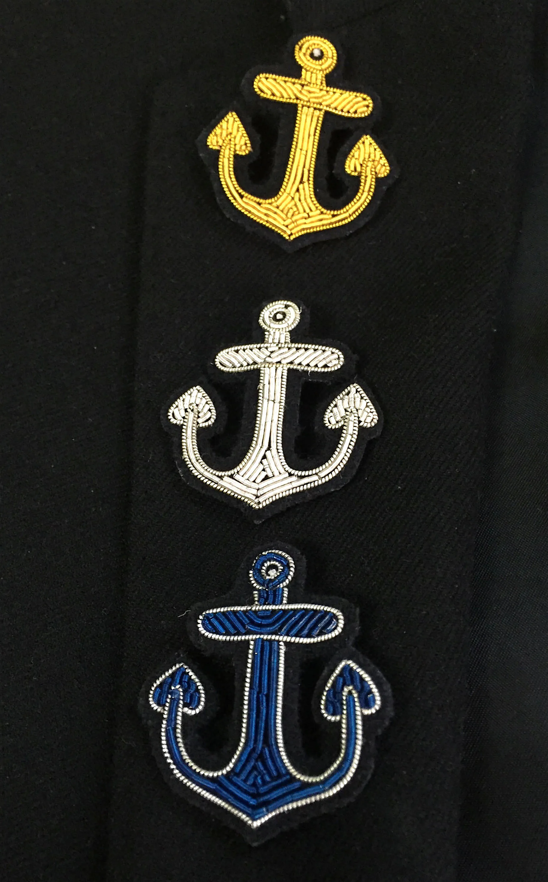 Вышивка из проволоки в форме слитка ручной работы/Золотая булавка значок