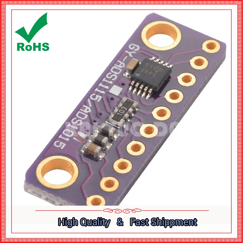 GY-ADS1115 16-Bit ADC-4 Channel Modulo AD модуль преобразования регулируемая плата