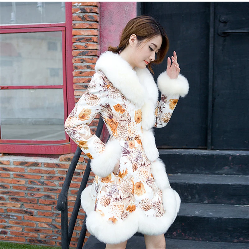 

Faux Fur Coat Winter Women S-3XL Plus Size European and American Long Sleeve White Red Blue Yellow Fashion Faux Fur Jacket LR307