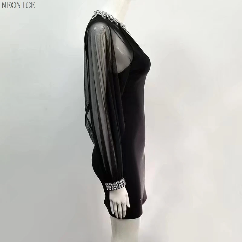Эластичное Бандажное платье 2018 облегающее для ночного клуба вечеринок на день