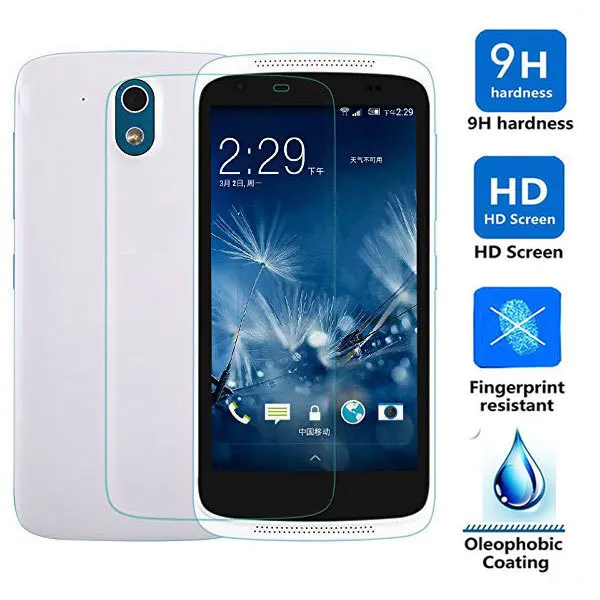 0 3 мм тонкое 2.5D 9H Закаленное стекло Защитная пленка для экрана HTC desire 526 526G +