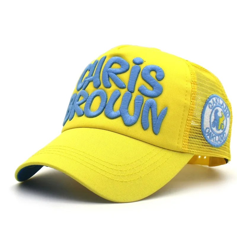 

Minhui Women Summer Baseball Caps Mesh Snapback Hats for Men Letter Casual Hat Gorras Adjustable Cap