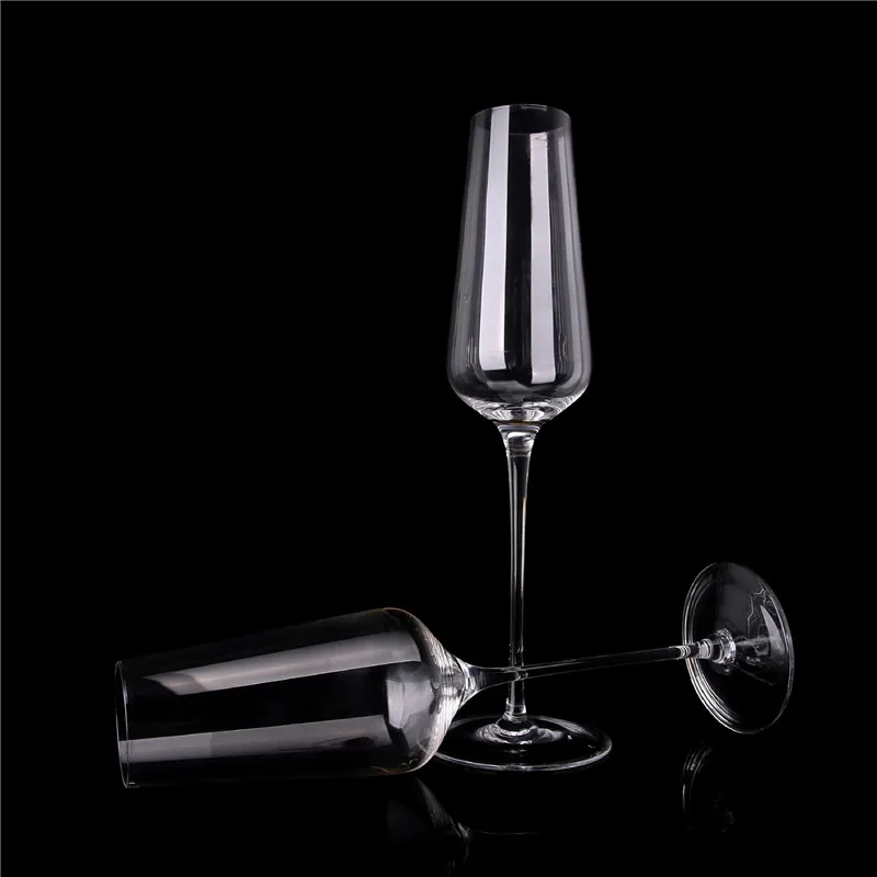 Изысканный дизайн красное вино стекло без свинца Хрустальное туба холодный