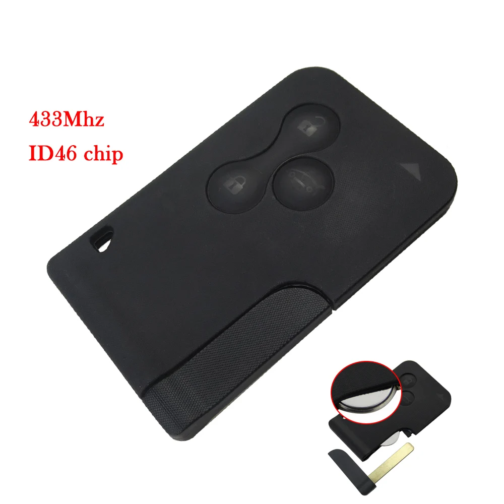 OkeyTech 2 шт./лот 3 кнопочный и аварийный вставной ключ для дистанционного управления